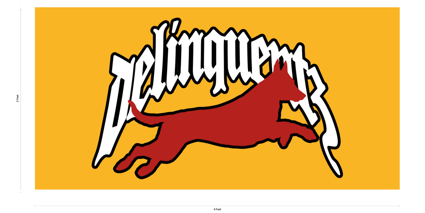 Delinquentz Dogz Banners